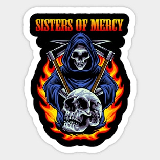 SISTERS OF MERCY VTG Sticker